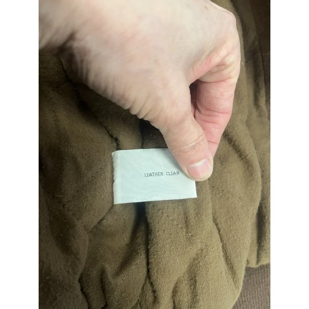 John Ashford Bomber Jacket Mens XL 90s Leather Suede Coat Brown Classic 🤎 - Picture 6 of 7